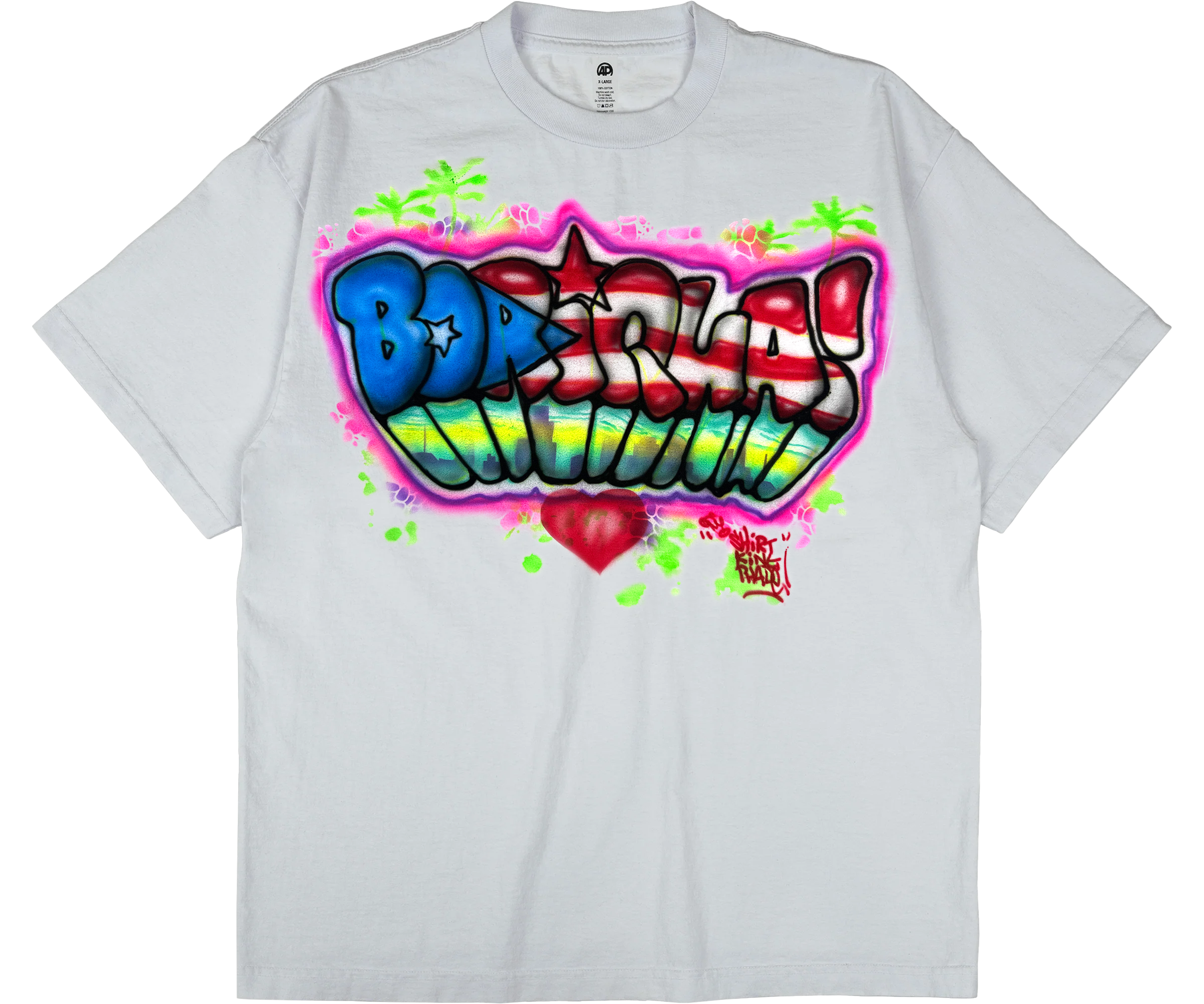 Shirt King Phade x Chattin’ with D “Boricua” T-Shirt